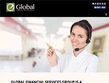 Tablet Screenshot of globalfinancialservice.net